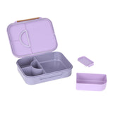 Boîte à lunch Bento - Little Gang - Coeur Lilas - Lässig