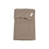 Deken Mini Relief - Dark taupe