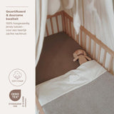 Hoeslaken jersey - Dark Taupe