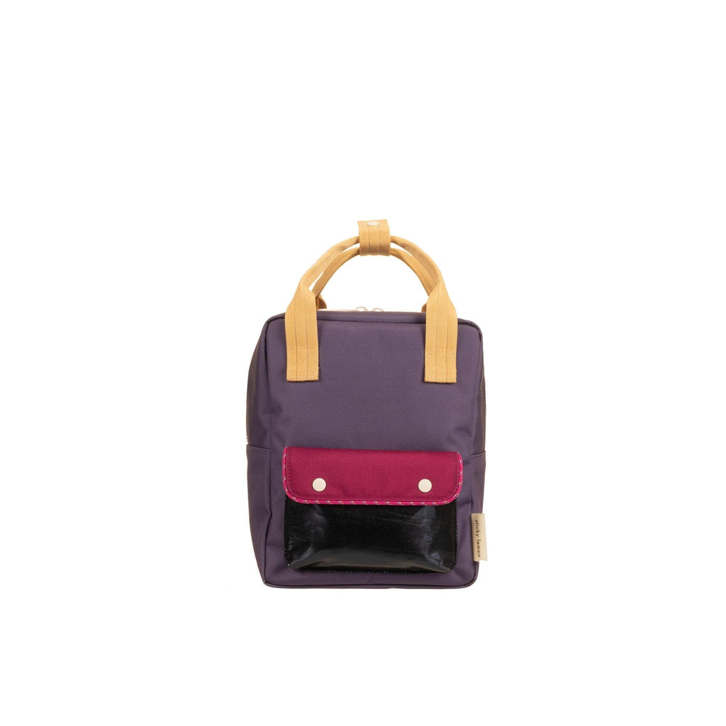 Rugzak small - Better together Envelope Pennant purple