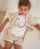 Short met strepen - Sew