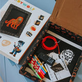 Kidyneon - Kit d'illustrations lumineuses - Animaux - Kidywolf