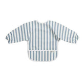 Mouwslab - Fat Stripe Jeans Blue - Meyco