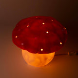 Nachtlampje Paddenstoel Large - Rood