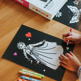 Kidyneon - Kit d'illustrations lumineuses - Il était une fois - Kidywolf