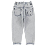 Unisex jeansbroek - Washed light blue