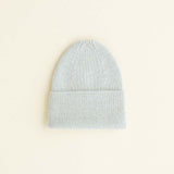 Chapeau Fonzie Newborn - Gris clair - Hvid
