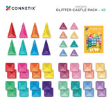 Castle Glitter Pack 48 stuks
