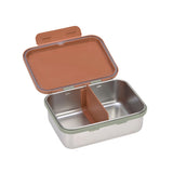 Lunchbox stainless steel - Happy Prints - Caramel