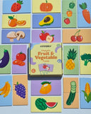 Magnetische puzzel - Fruit en groenten