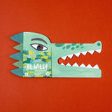 Masker met stickers Be Wild! Krokodil - Londji