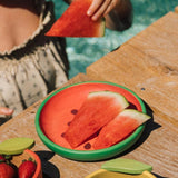 Eetset bord en lepel - Wally the Watermellon