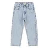 Jeansbroek - Washed blue denim