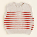 Vest Harvey Kids - Cream / Red