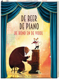 Livre d'images L'ours, le piano, le chien et le violon - David Litchfield - Les quatre régions du vent