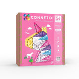 56 stuks - Glitter Unicorn - CONNETIX
