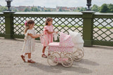 Landau pour poupée Minnie - Landau pour poupée Rose anglaise - Konges Slojd