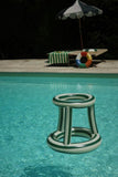 Opblaasbare basketring - Green stripe