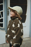 Jody Teddy Jacket - Dino silhouette