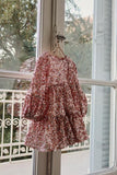 Lila sequins jurk - Grey / Rosa
