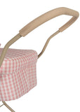 Doll pram - Powder Pink Check poppenwagen