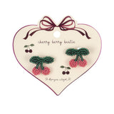 Haarspeldjes Pearly 2-pack - Cherry