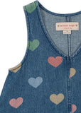 Magot denim jurk - Bon coeur coloré