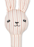 Rammelaar konijntje - Stripe Petite rose