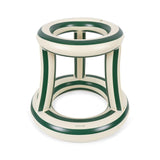 Opblaasbare basketring - Green stripe