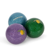 Glitterballen set van 3 - Blue