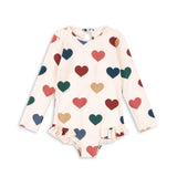 Manuca badpak met lange mouwen - Bon coeur coloré