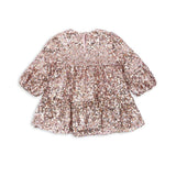 Lila sequins jurk - Grey / Rosa