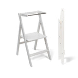 Opvouwbare & verstelbare leertoren Step'n'Fold - Wit - Ette Tete