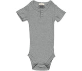 MarMar Copenhagen - Romper korte mouwen - Grey melange