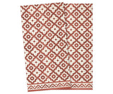 Serviettes de table - Napkin mosaic red small - Maileg