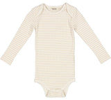 MarMar Copenhagen - Fine rib body Ben - Hay stripe