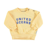 Baby sweater United Oceans - Geel
