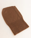 Muts balaclava Eddy - chocolate - Hvid