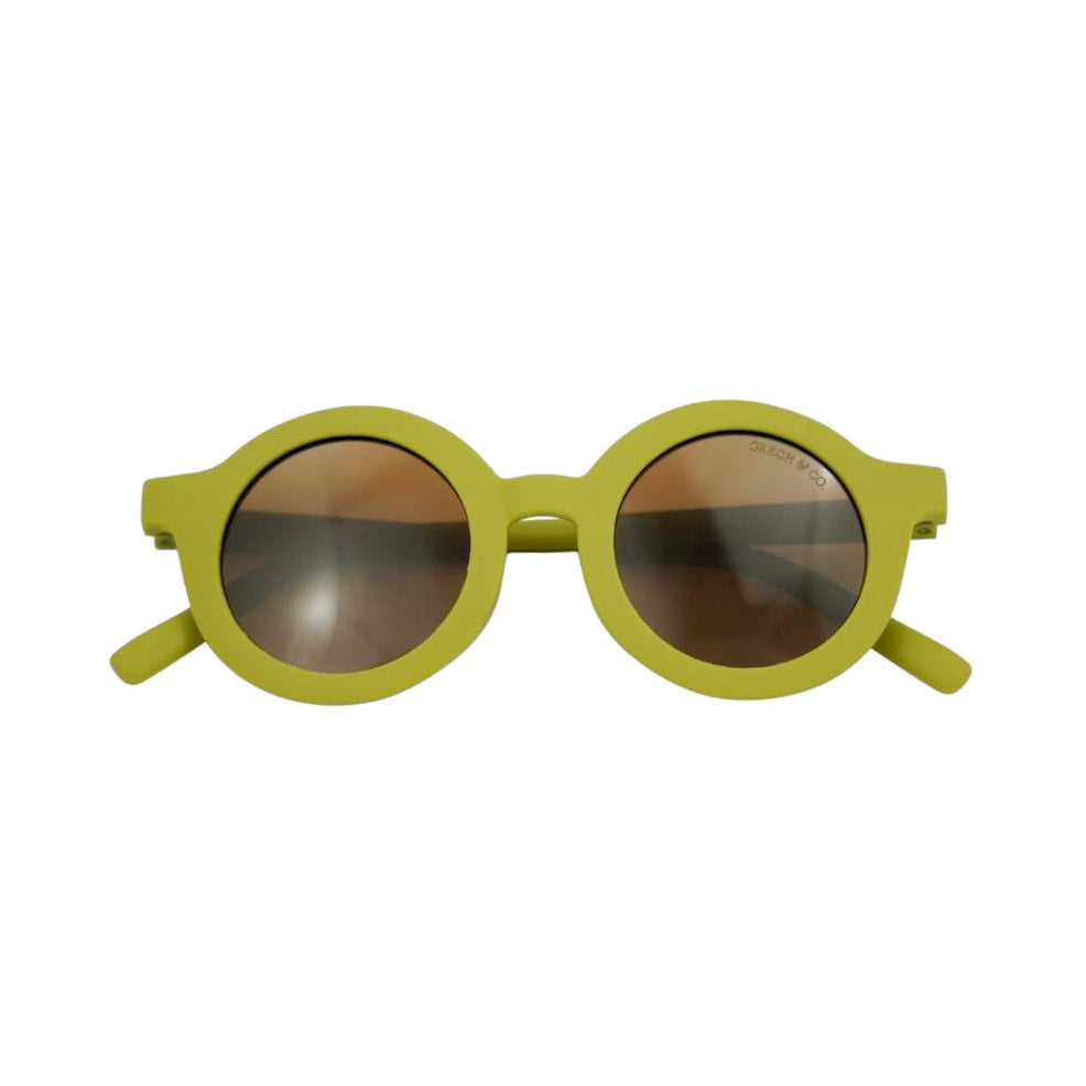 Grech Bonjour Archie Lunettes de soleil pliables Chartreuse
