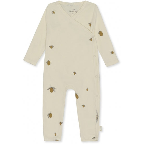 New born onesie - lemon - Konges Slojd