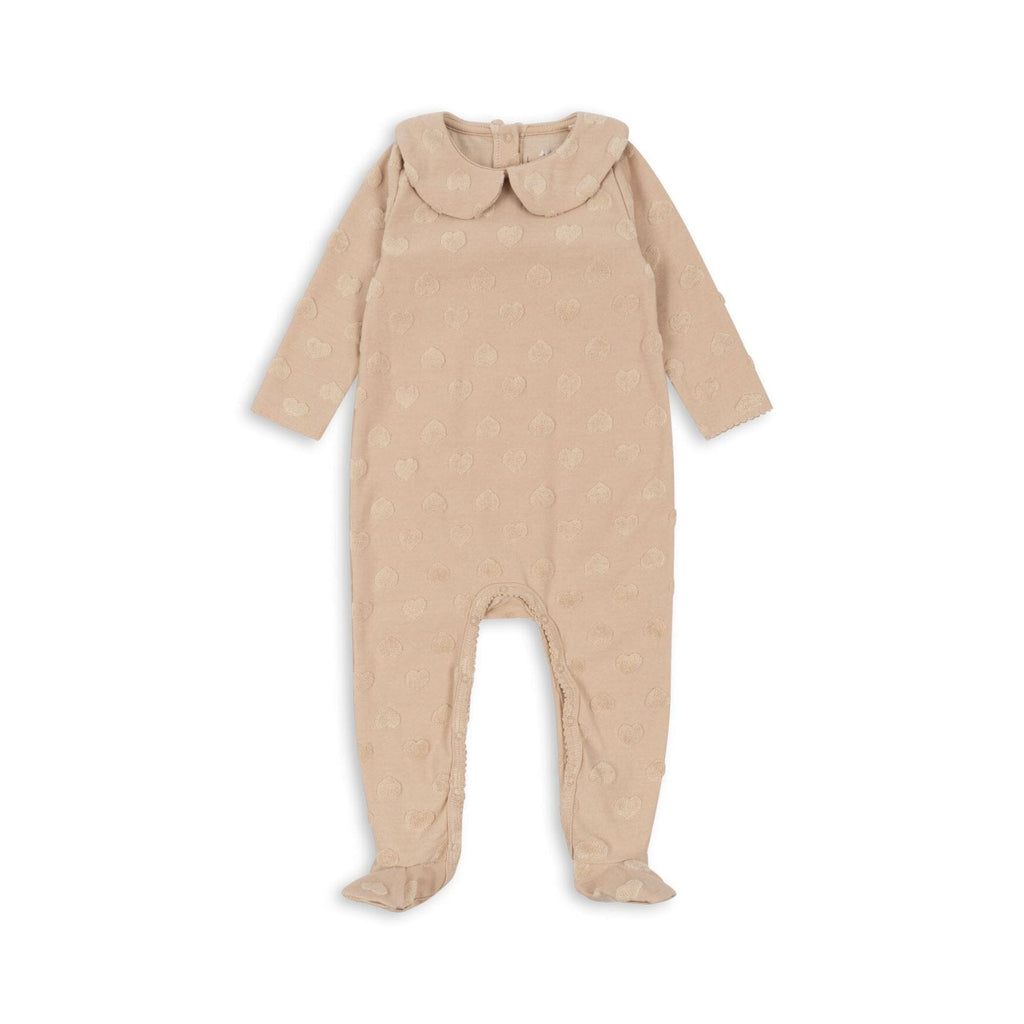 Miffie onesie met kraagje - Smoke gray