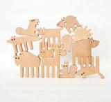 Houten balanceerspel Forest Animals - Lislis Toys