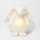 Moonie - The Humming Friend konijn met lichtje en muziek - Cream