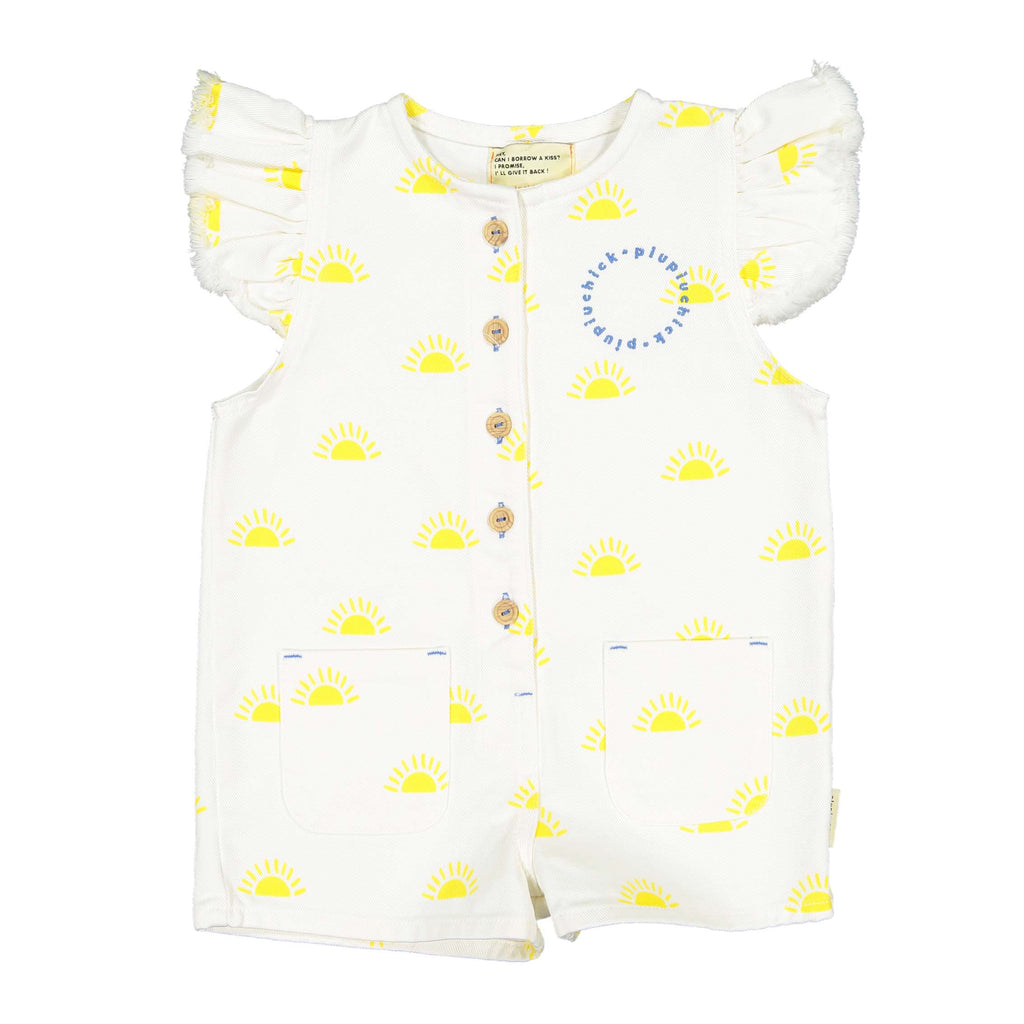 Playsuit - off-white sun - piupiuchick